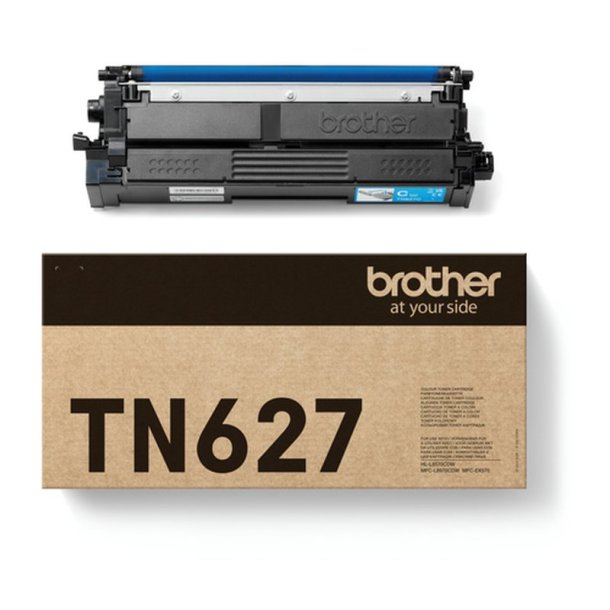 Brother TN627C Original toner Cyan - 10000 Sider